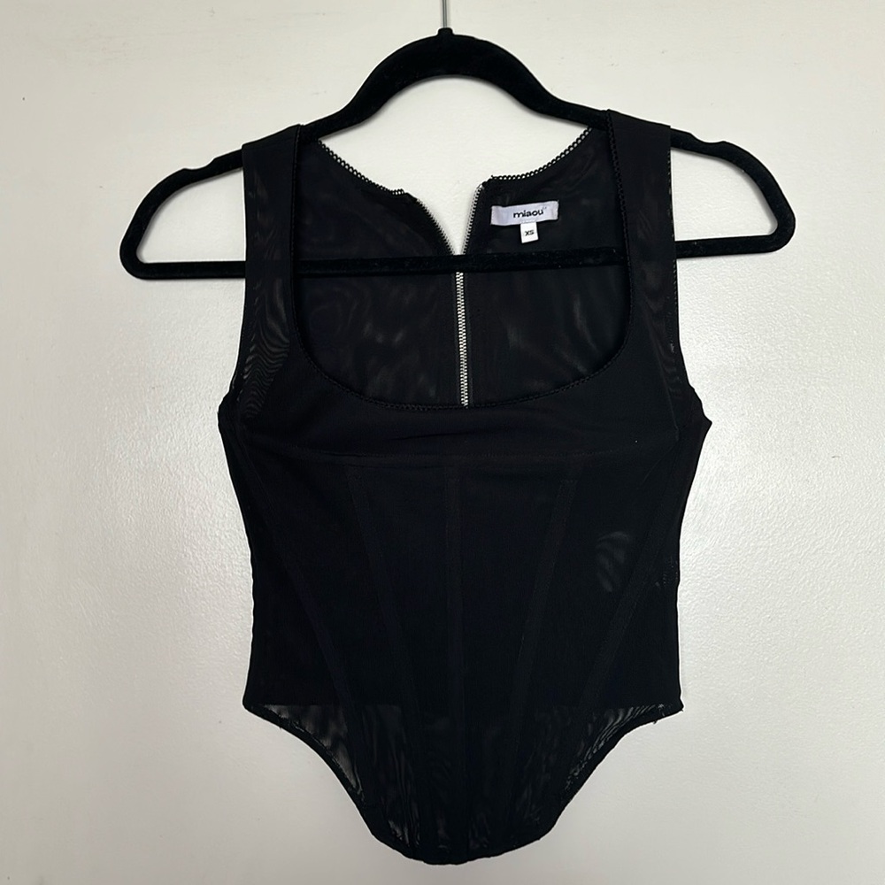 Miaou Campbell Corset top